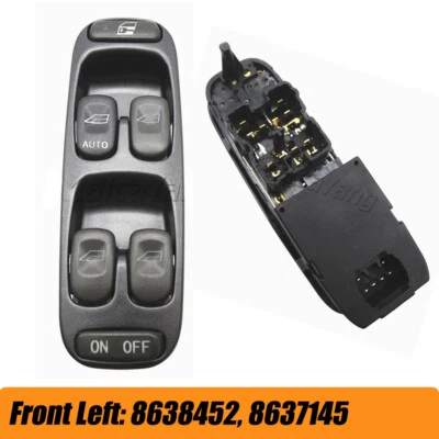 Interruptor de control de ventana principal eléctrico delantero izquierdo para Volvo S70 V70 1998 1999 2000 Foto 1 de 4