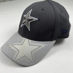 Gorra ajustada Dallas Cowboys adulto S/M gris estrella curva natural nueva era NFL - Imagen 1 de 12