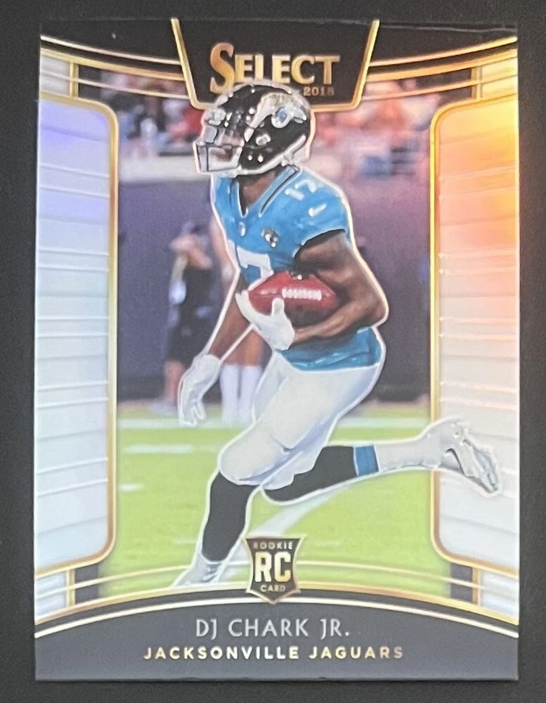 DJ Chark 2018 Panini Select ROOKIE Silver #60 - Jacksonville Jaguars