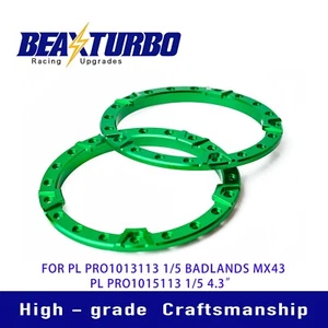 BeaxTurbo CNC Alu Outer beadlock ring for PROLine PRO1015113 MX43 4.3" Tire 2pcs - Picture 1 of 26