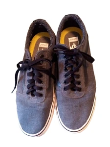 Grau Jeans Herren 8. 5 Ortholite Vans Sportschuhe schwarz Spitze GUC Gummisohle - Bild 1 von 7