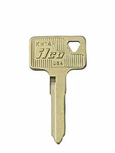 1 1979-1983 Kawasaki LTD 250 LTD 400 Motorcycle KW14R KAW6D KA17 KA32 Key Blank - Picture 1 of 9