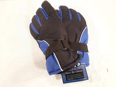 Guantes Para Hombre L Resistente Esquí Invierno Nieve Impermeable Inserto Grande Azul  Foto 1 de 3