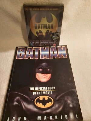 BATMAN [1989] TITANS OF CULT 4K+BLU-RAY STEELBOOK+OFFICIAL MOVIE BOOK(NEW+SEALED - Image 1 of 4