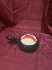 Vintage Shawhee Kenwood 1950s Ceramic Lobster Bisque Covered Soup Bowl