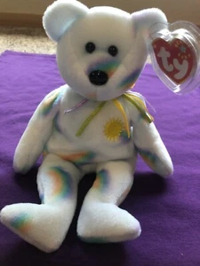 TY Beanie Baby CHEERY the Sunshine Bear 8.5 inch MWMTs Stuffed Animal Toy Plush - Picture 1 of 6