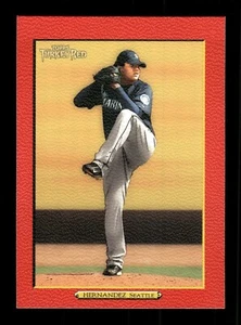 Felix Hernandez 2005 Topps Turkey Red Baseball SP Red #184 - Picture 1 of 2
