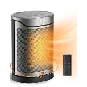 Dreo 1500W PTC Keramik tragbare Raumheizung mit Fernbedienung 70° Oszillation 5 Modi 12h - Bild 1 von 20