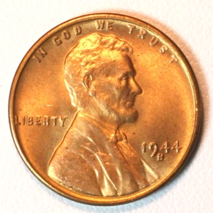 1944-S Lincoln Cent - Picture 1 of 5