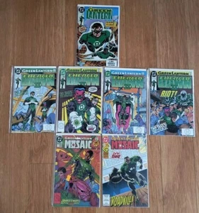 Lanterna Verde Vol 3 DC Comics Alba Smeraldo e altri lotto di 7 fumetti - Foto 1 di 4