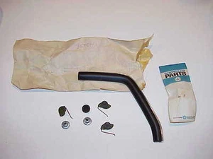 1971 72 73 74 Dodge Challenger RH Quarter Panel molding NOS MoPar Black R/T  - Picture 1 of 1