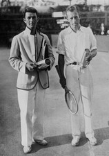 John Van Ryn and Wilmer Allison Davis Cup team members 1930 OLD PHOTO
