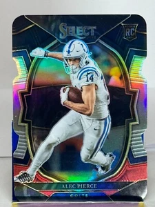 2022 Panini Select Football #45 Alec Pierce Silver Prizm Die-Cut Rookie Card RC - Picture 1 of 2