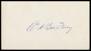 *Bill Terry Signed Autographed Index Card PSA/DNA* - Picture 1 of 2