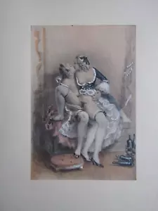Paul Emile Bécat / erotic engraving 20x14cm - Picture 1 of 1