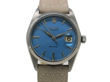 Rolex Oysterdate Precision 6694 Manual Winding Turchese Dial 34 mm 