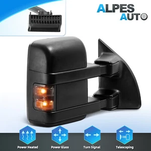 1X Right Power Heated Tow Mirror For 08-16 Ford F250 F350 F450 F550 Super Duty - Picture 1 of 14