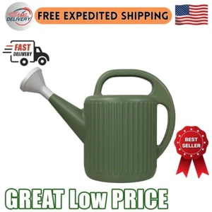 Expert Gardener 2-Gallon Plastic Watering Can, Green - Picture 1 of 7