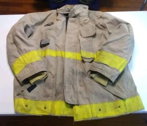 Lion Janesville Turnout Bunker Coat Size 54 32R Firefighter Gear Jacket 1998 (D) - Picture 1 of 16