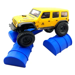 1/24 Hindernisse 2 55 Gallonen Halbtrommeln ABD BLOCK Crawler für Traxxas TRX-4M BLAU - Bild 1 von 4