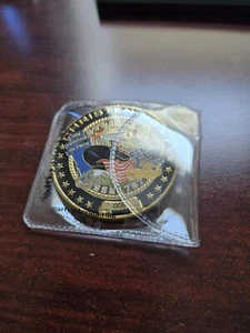 ORIGINAL IOWA Christening Challenge Coin (Serial #009) - Picture 1 of 2