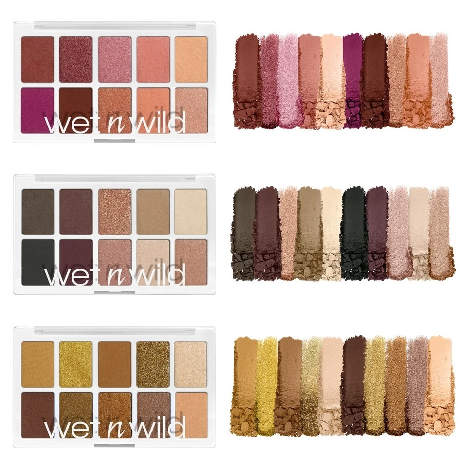 Wet N Wild Color Icon 10 Pan Eyeshadow Palette (Matte, Satin, Shimmer, Metallic) - Image 1 of 1