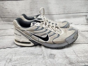Nike Air Max Torch 4 Men Size 10 White Grey Running Shoes 343846-100 - Picture 1 of 9