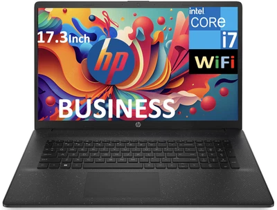 HP 17t-cn200 17.3" 1600x900 Intel Core i7-1255U 64GB 512GB SSD W11H - Image 1 of 4