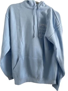 Diamond Supply Co Hoodie Logo Graphic Thick Sweatshirt Pullover Men's Sz M Blue - Picture 1 of 10