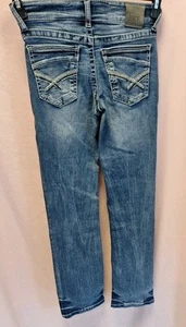 BKE Conner Straight Leg Denim Jeans Boys Size 10 (22x25) - Picture 1 of 11