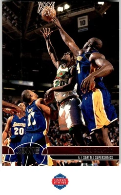 2001-02 Stadium Club #5 Gary Payton - Image 1 of 2