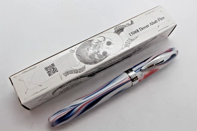 PLUMA ESTILOGRÁFICA NOODLERS DOVER AHAB PISTON FLEX NUEVA EN CAJA Foto 1 de 3