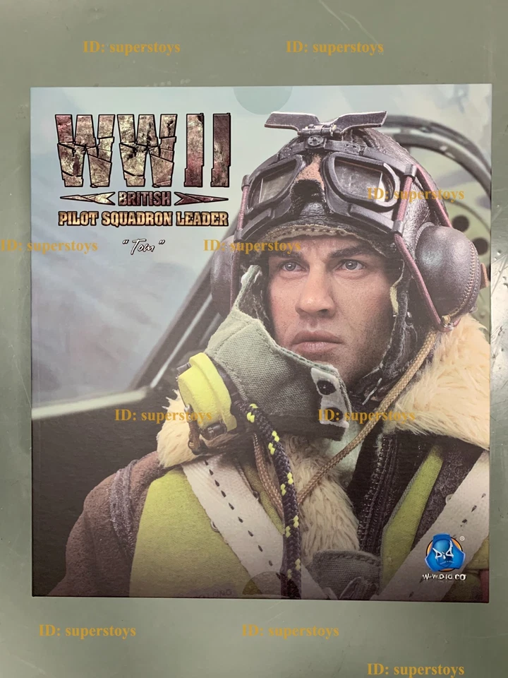 1 6 Scale DID K80187 WWII British Pilot Leader Tom - Flare Gun (Plastic) w/ Box