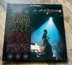 Frank Sinatra/Count Basie - Sinatra At The Sands 2LP 1966 Re Reprise 1019 VG/VG+ - Picture 1 of 4