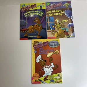 Menge 3 Scooby-Doo Level 1 & 2 Lesebücher-einfacher Anfänger-GUC - Bild 1 von 9