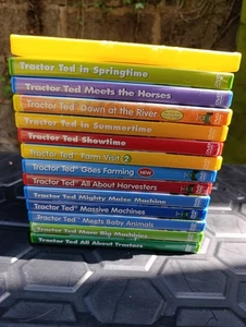 Tractor Ted DVD Bundle Collection Set x14 - Farming Animals Machines Educational - Picture 1 of 9