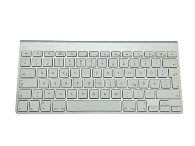 Apple Magic Keyboard A1314 Bluetooth Tastatur - Silber/Weiß, Deutsch QWERTZ - Bild 1 von 4