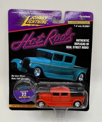 Ford Johnny Lightning Hot Rods 1929 doble cabina de David Rounds #22 diecast 1:64 Foto 1 de 3