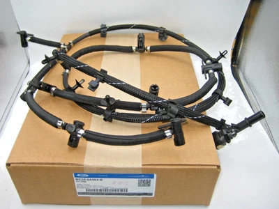 OEM 6.7L Ford Super Duty Diesel Fuel Injector Return Line Hose Kit 2011-2016 - Image 1 of 4