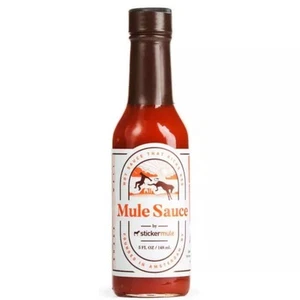 Mule Sauce Habanero Yellow Scotch Bonnet Bhut Jolokia Heat 5oz Bottle Hot Chef - Picture 1 of 4
