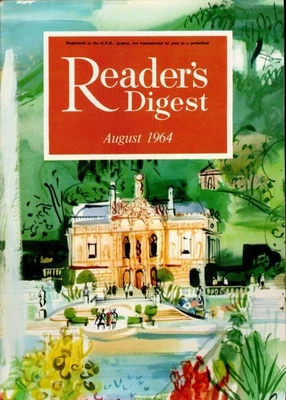 Reader's Digest - August 1964 - Billy Graham, Allen Drury + Albert Michaelson - Image 1 of 2