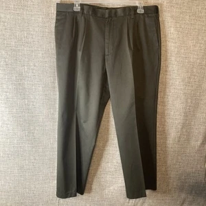 Dockers D3 Mens Casual Green Dress/Pants Pleated Front 40 X 30 (Meas 40X 27.5). - Picture 1 of 8