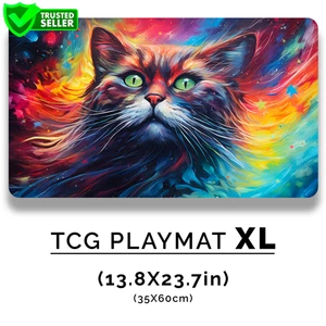 Playmat XL da Gioco - 35X60cm - Tappetino Mouse Desk Mat – ANIMALI  – ID0074 - Imagen 1 de 3