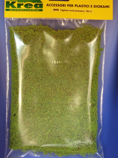 Manto erboso verde primavera per modellismo cm.30x15 - Krea 405 - Immagine 1 di 1