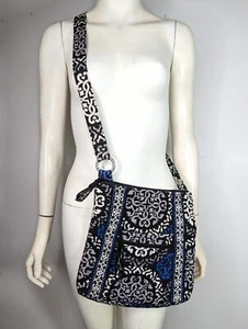 Vera Bradley Umhängetasche Canterbury kobaltblau schwarz grau weiß Taschen - Bild 1 von 15