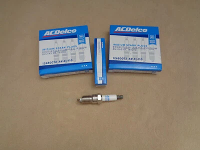 8 Zündkerzen Iridium 41-110 ACDelco Tahoe Escalade Corvette C6 Hummer H2 H3 SSR - Bild 1 von 4