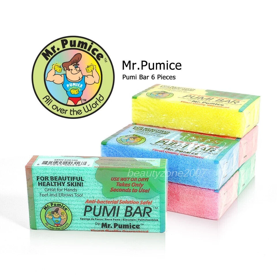 6 Bar Mr. Pumice Pumi Bar for Pedicure - Image 1 of 1