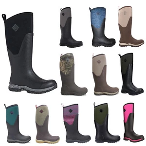 Muck Womens Boots Arctic Sport II Tall Wellies Rubber Textile - Picture 1 of 21