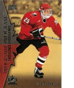 2021-22 UD Tim Hortons Team Canada Program Of Excellence #POE-4 Joe Thornton - Bild 1 von 2