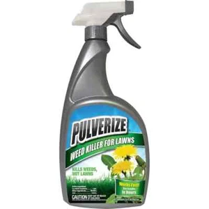 PULVERIZE Weed Killer for Lawns, Kid and Pet Safe - 32 oz. - Picture 1 of 7
